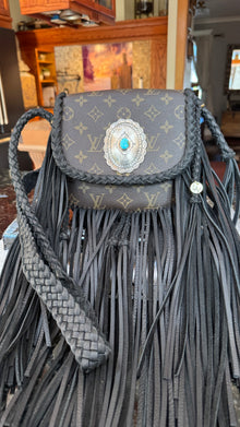  LAV Original Saint Cloud MM Noir Braided with a Love Tokens Concho