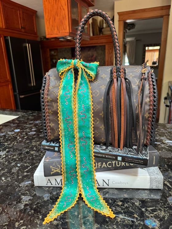 LAV x Allie Falcon Silk Twilly