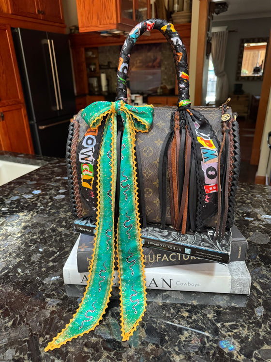 LAV x Allie Falcon Silk Twilly