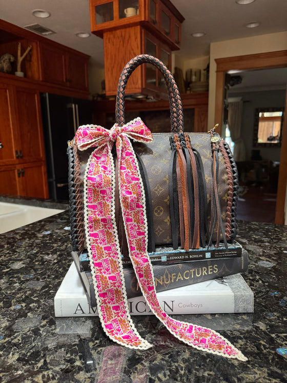 LAV x Allie Falcon Silk Twilly