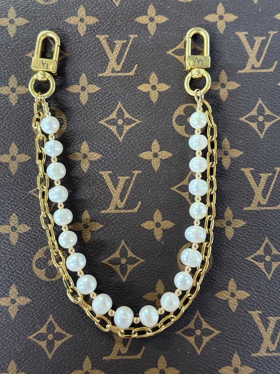LAV x JForks Pearl Beaded Chain