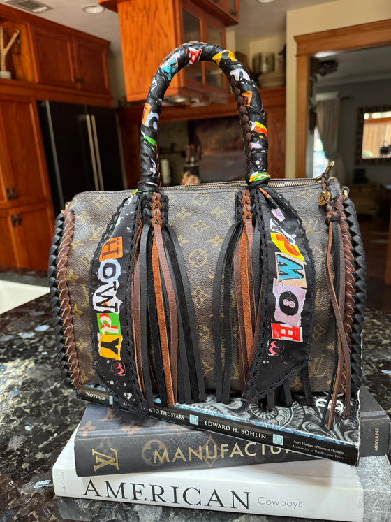 LAV x Allie Falcon Silk Twilly