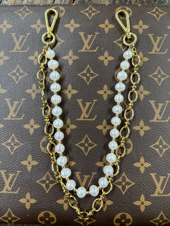 LAV x JForks Pearl Oval Link Chain