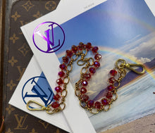  LAV x JForks Red Crystal Chain