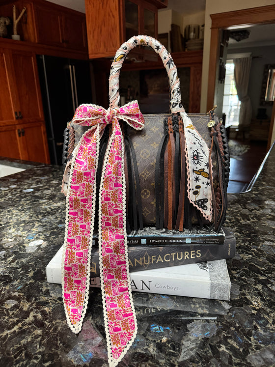 LAV x Allie Falcon Silk Twilly