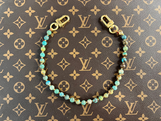 Turquoise AFC X LAV Beaded Chain